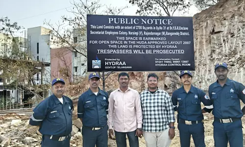 HYDRAA Protects ₹54-Crore Government Land in Neknampur HYDRAA Protects ₹54-Crore Government Land in Neknampur