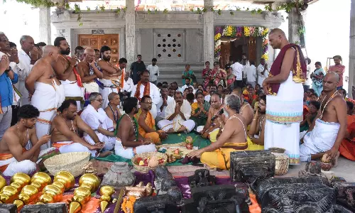 8-day Brahmotsavam Begins On Grand Note At Kodavatancha In Bhupalpally