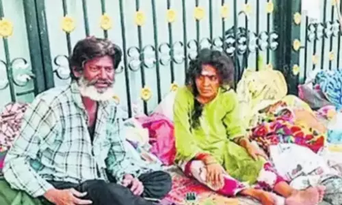 Advocate Turns To Begging To Save Ailing Postgraduate Wife At Vemulawada Temple
