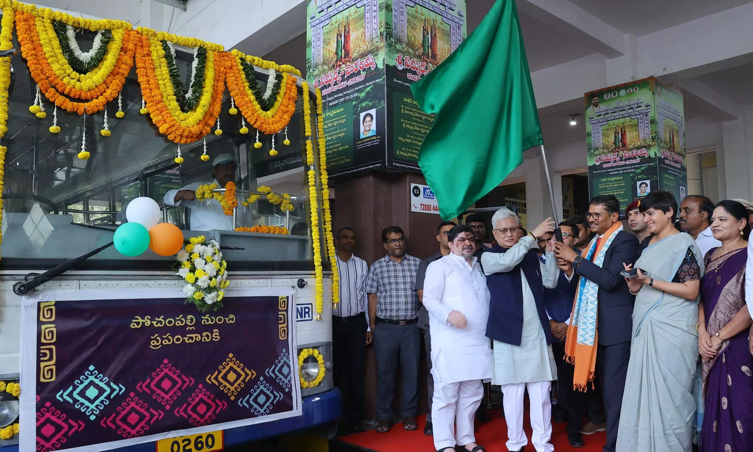 TGSRTC Rolls Out GI-Tagged Art Buses To Promote Telangana Handicrafts