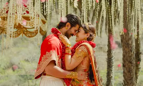 Anand Deverakondas Warm Welcome for His Vadina Rashmika Mandanna After Vijays Grand Wedding