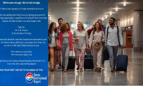 Did Tampa Airport Put Up A Ban On Travelers Wearing Pyjamas? Did Tampa Airport Put Up A Ban On Travelers Wearing Pyjamas?
