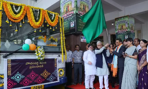 TGSRTC Rolls Out GI-Tagged Art Buses To Promote Telangana Handicrafts