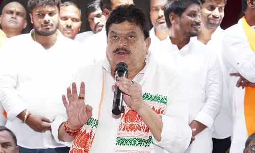 Kavithas Discharge Not Proof of Innocence in Liquor Scam, Says Ramchander Rao Kavithas Discharge Not Proof of Innocence in Liquor Scam, Says Ramchander Rao