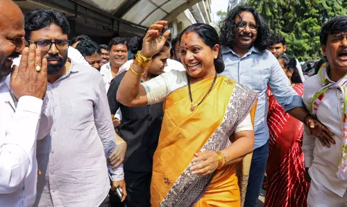 KTR Blaming Me To Escape Accountability for BRS Losses: Kavitha KTR Blaming Me To Escape Accountability for BRS Losses: Kavitha