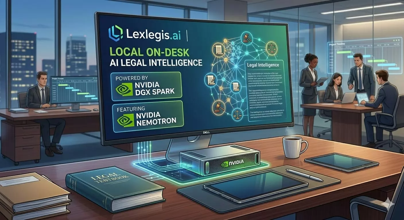 Lexlegis.ai Launches On-Desk AI Legal Intelligence Powered by NVIDIA Lexlegis.ai Launches On-Desk AI Legal Intelligence Powered by NVIDIA