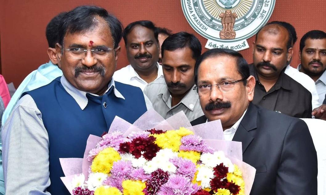 Sai Prasad Assumes Charge As Andhra Pradesh Chief Secretary
