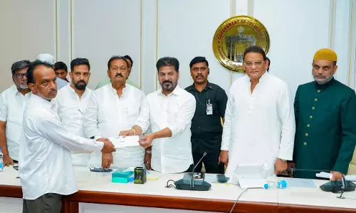 CM Revanth Reddy Distributes Cheques to the Kin of the Victims