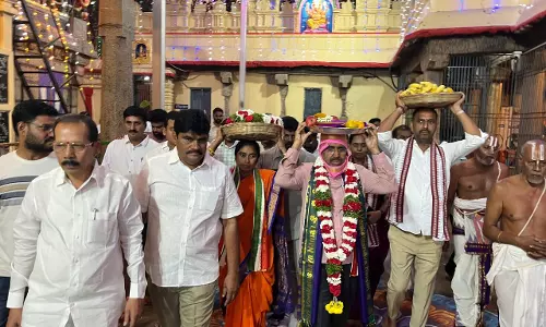 Silk Offerings Mark Brahmotsavams At Sri Talpagiri Ranganatha Swamy Temple