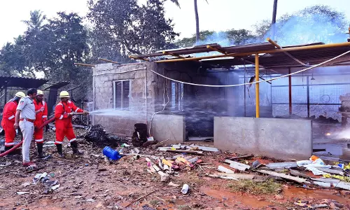 Blast Leaves Behind A Macabre; Relatives Find It Difficult To Identify Bodies