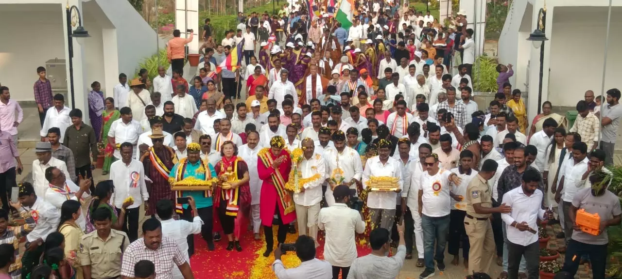 403-KM Dhamma Padayatra Reaches Buddhavanam 403-KM Dhamma Padayatra Reaches Buddhavanam