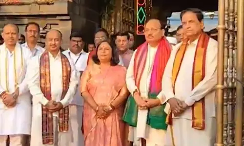 CJI Surya Kant Offers Prayers at Tirumala