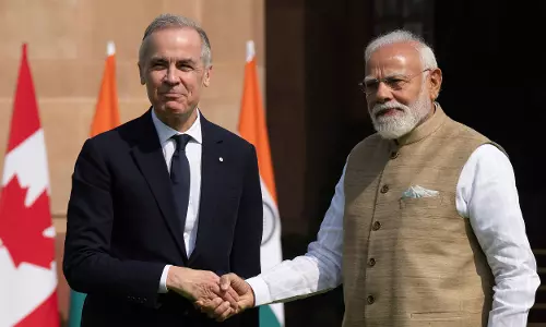 PM Modi Meets Canadian Counterpart Mark Carney
