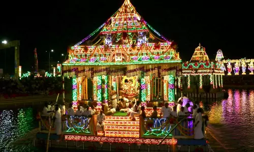 Annual Teppotsavam of Lord Venkateswara Concludes at Tirumala Annual Teppotsavam of Lord Venkateswara Concludes at Tirumala