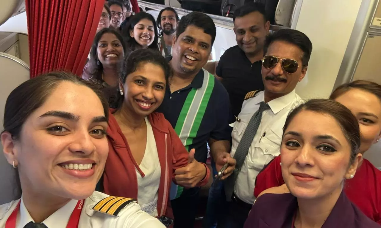 Air India Flight Arrives in Delhi With 149 Passengers from Dubai Air India Flight Arrives in Delhi With 149 Passengers from Dubai