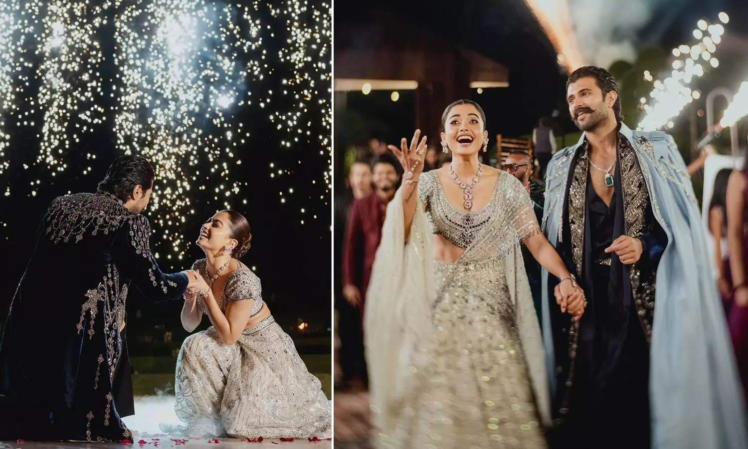 Vijay Deverakonda, Rashmika Sangeet vibe in pictures Vijay Deverakonda, Rashmika Sangeet vibe in pictures