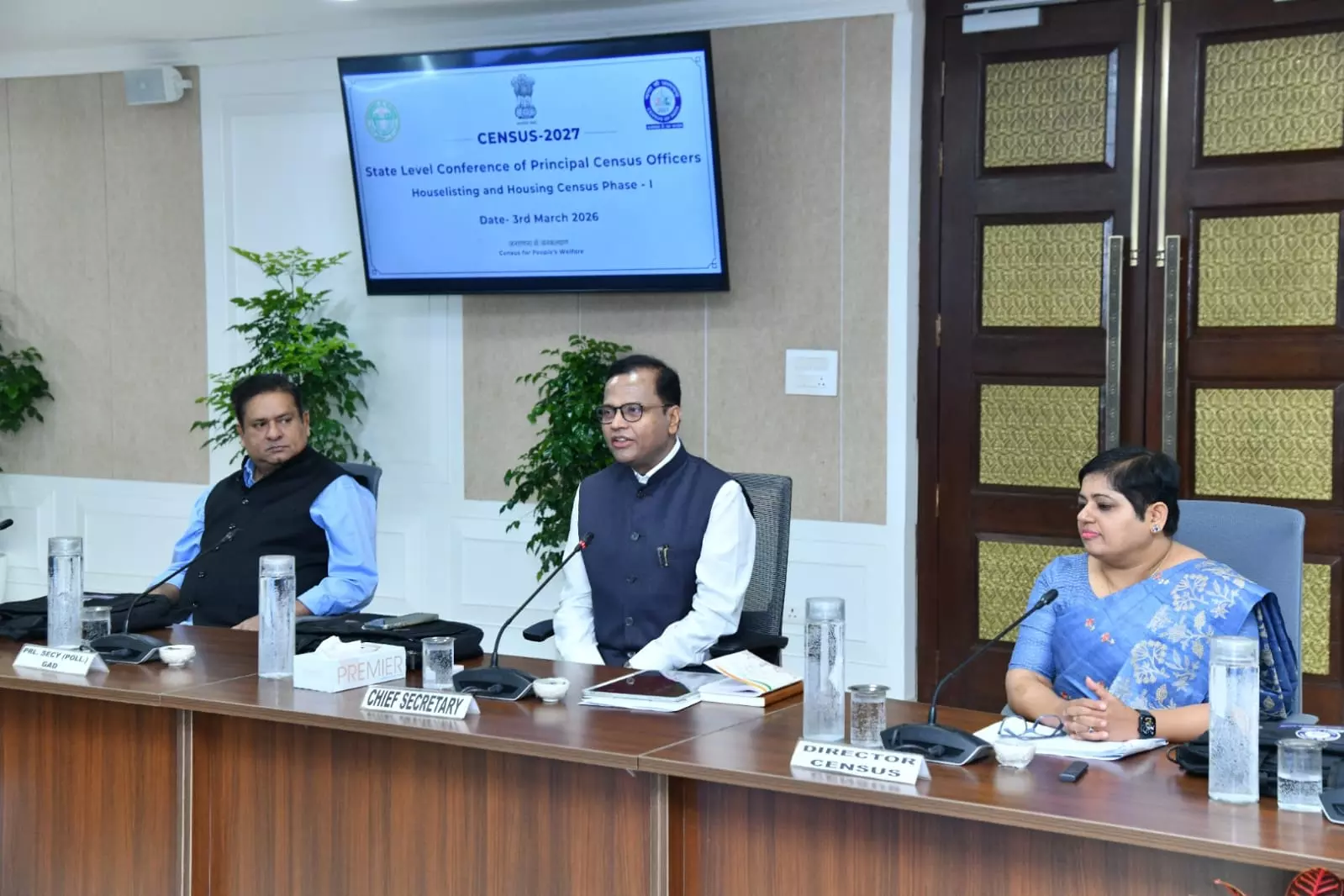 Telangana CS Holds Preparedness Meeting on Census 2027