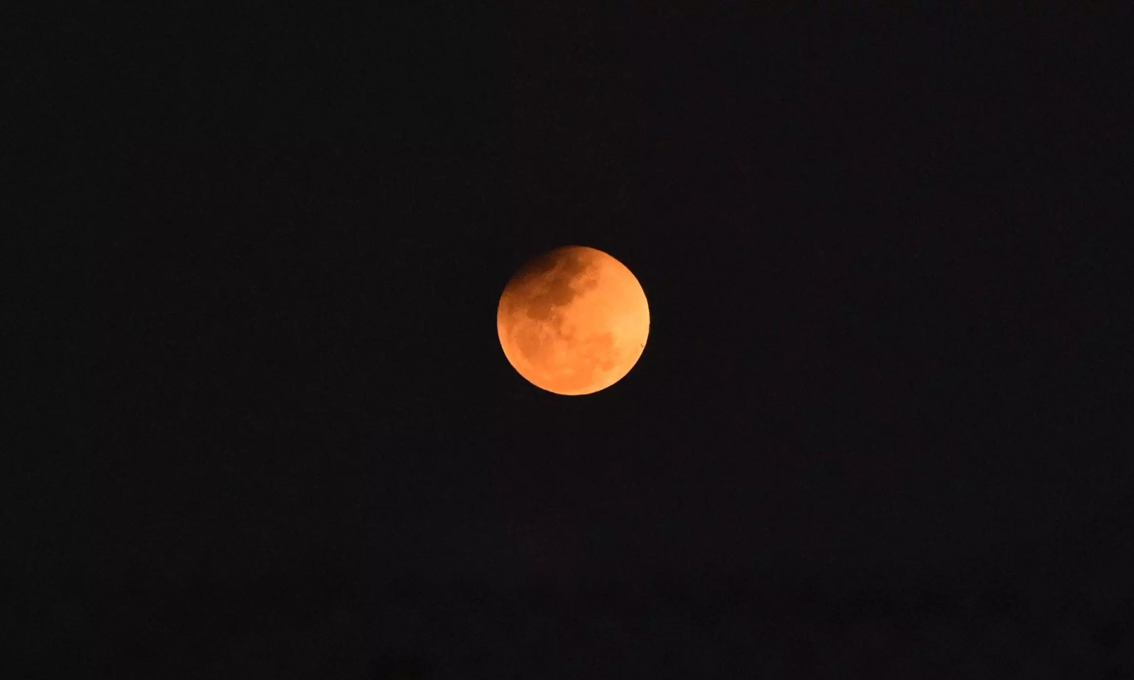 Partial Lunar Eclipse Dazzles Hyderabad Skies