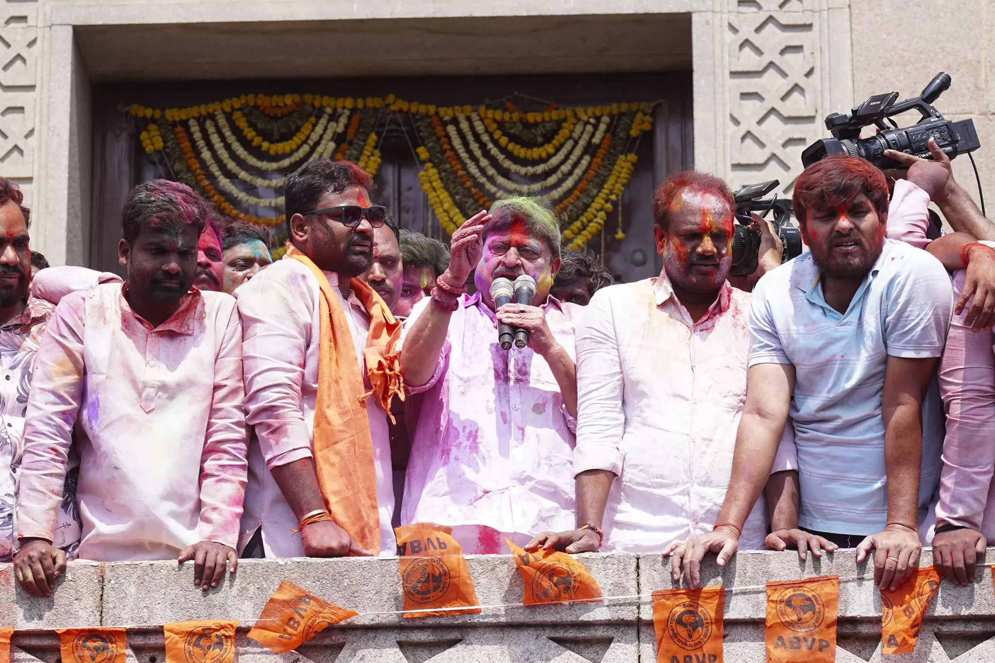 Ramchander Rao Greets People to Mark Holi Festivities