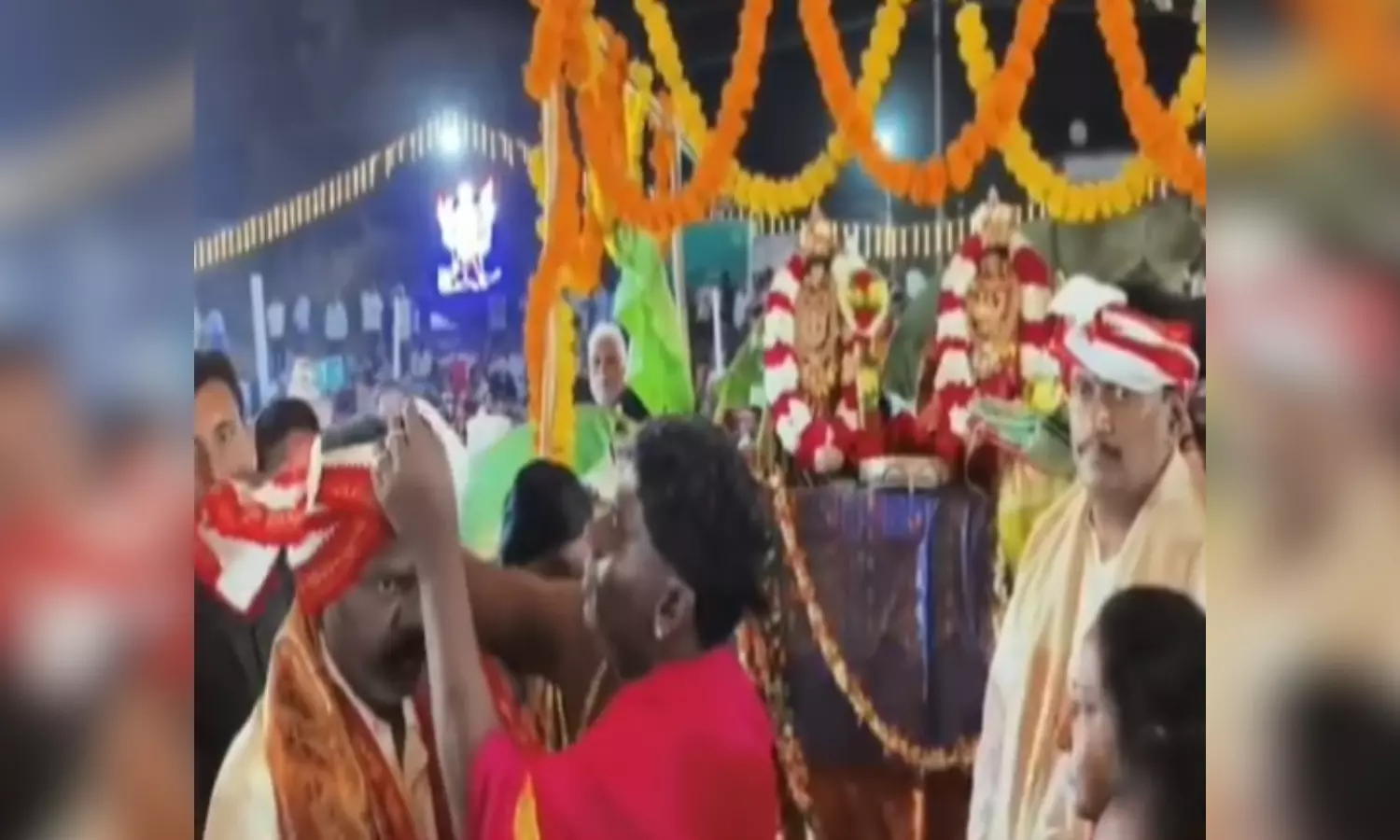 MP–MLA Face-Off at Nemali Temple Triggers Political Storm