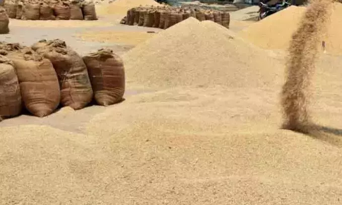 15 tonnes Of PDS Rice Seized In NTR District 15 tonnes Of PDS Rice Seized In NTR District