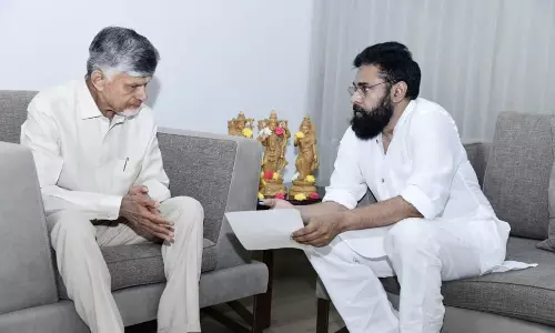 AP CM Holds Meeting with Pawan on Major Issues AP CM Holds Meeting with Pawan on Major Issues