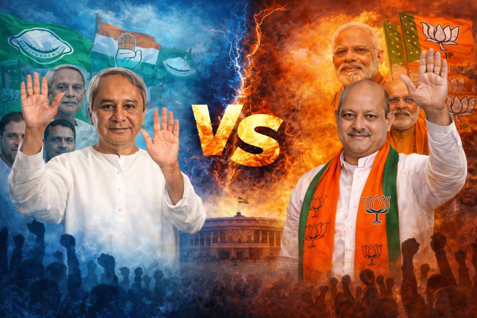BJP, BJD-Congress Face Off in High-Stakes Odisha Rajya Sabha Battle
