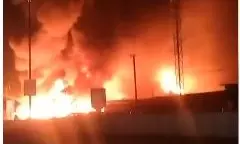 Firefighters Struggled for 5 Hours to Douse Flames in Bachupally Firefighters Struggled for 5 Hours to Douse Flames in Bachupally