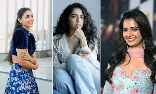 Sapthami Gowda Slams “Deliberate Zoom-Ins” of Female Artists; Rukmini Vasanth, Ashika Support