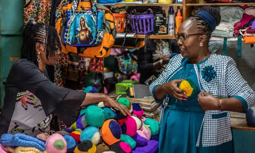 Silicone Prostheses Too Costly: Kenyan Survivor Knits Innovative Solutions