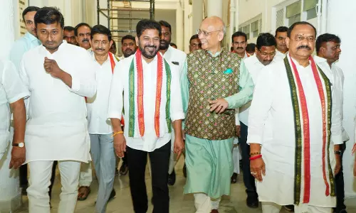 Rajya Sabha Polls: Abhishek Singhvi, Narender Reddy File Nomination Papers