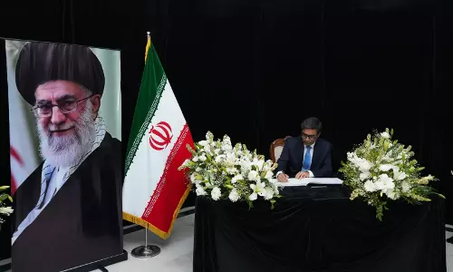India Condoles Khameneis Death