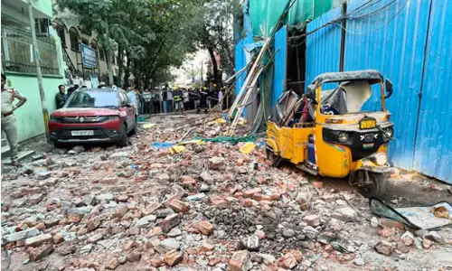 Three Workers Killed After Falling from Under-Construction Building in Tolichowki