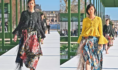 Dior’s Garden Runway Glows in Paris