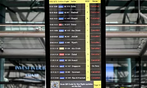 12 Hyderabad–Gulf flights Cancelled Amid West Asia tensions