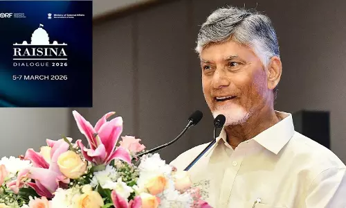 AP CM Chandrababu Naidu  to Address Raisina Dialogue 2026 on March 7