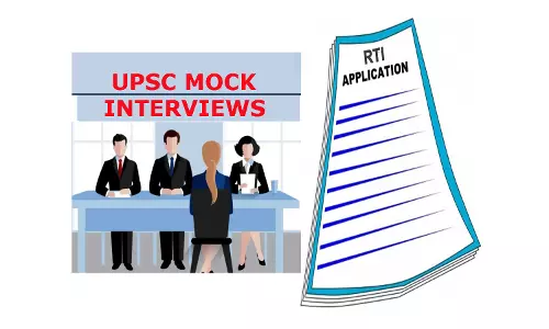 Can UPSC Coaching Centres Publish Mock Interviews Without Consent? RTI Query