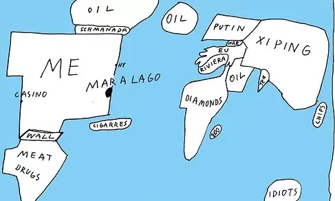 German Magazine Mocks Trump with World Map, India Marked as ‘Tea’