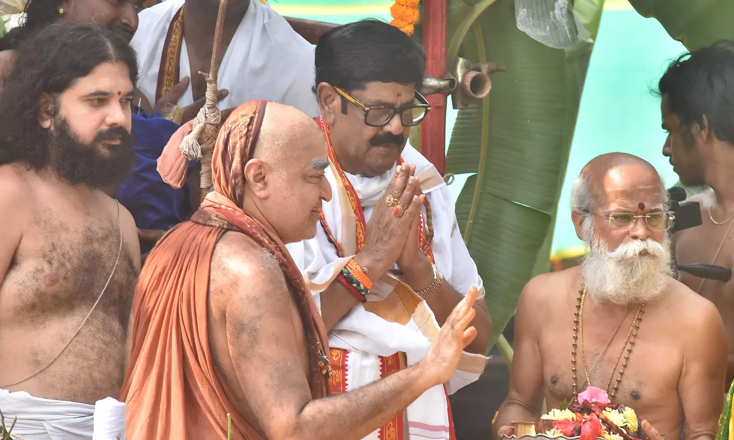 Kanaka Durga Kumbhabhishekam Concludes Amid Religious Fervour