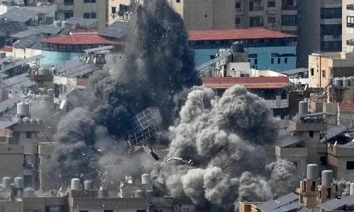 Lebanon Says Israeli Strike on Beirut Hotel Kills Four Lebanon Says Israeli Strike on Beirut Hotel Kills Four