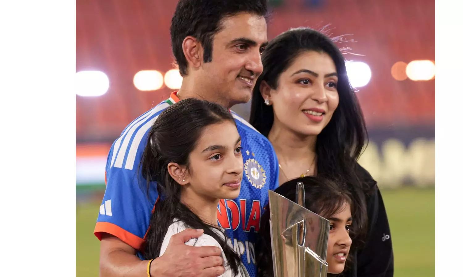 Coach Gambhir Basks In Glory