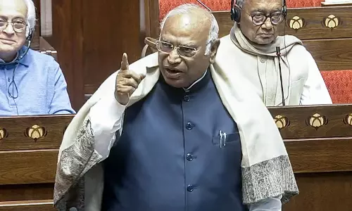 Kharge Moves Notice in Rajya Sabha on Energy Security Kharge Moves Notice in Rajya Sabha on Energy Security