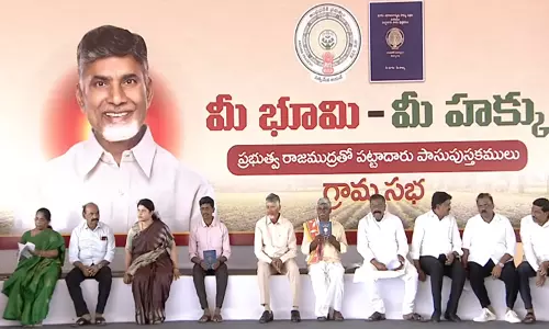 QR-Coded Pattadar Passbooks Issued Without Corruption: AP CM
