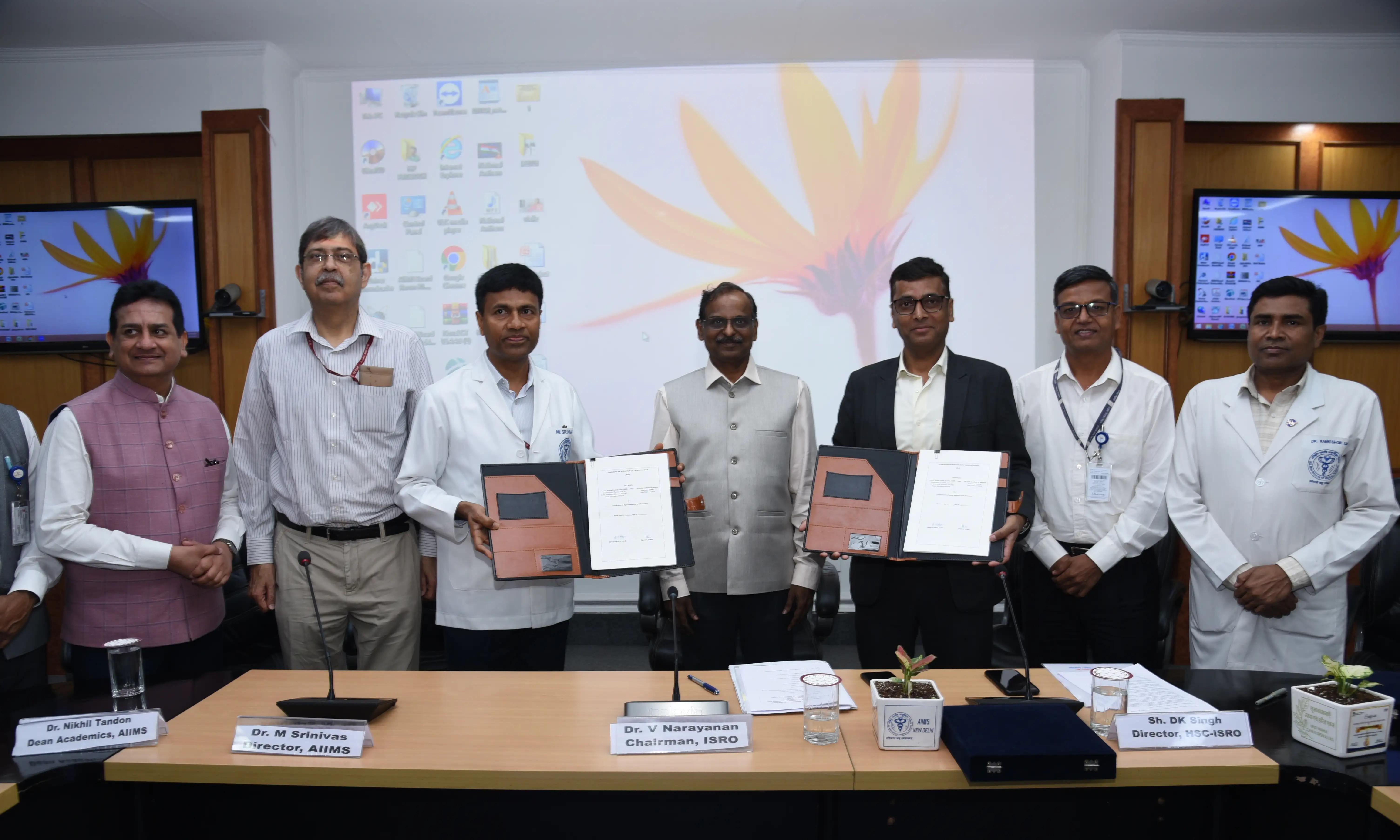 Isro, AIIMS Sign MoU On Space Medicine And Research