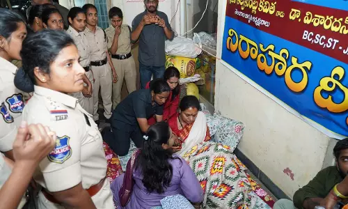 Police Foil Kavithas Hunger Strike in Khammam