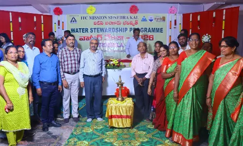 ITC Mission Sunehra Kal Organises Water Mela In Bhadrachalam