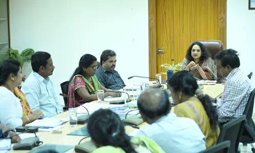 Cyberabad Commissioner G. Srijana Reviews Town Planning; Directs Swift Action on Illegal Constructions and LRS