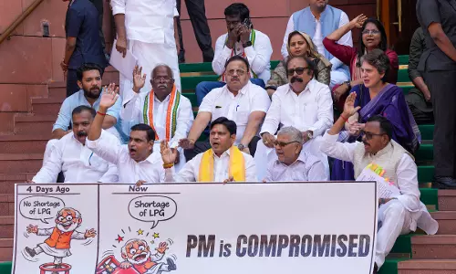 Congress MPs Raise LPG Shortage, Seek Debate on West Asia Conflict