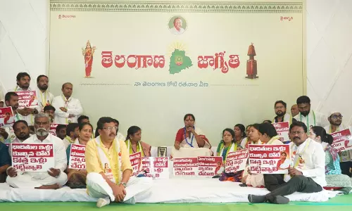 Congress Govt. Violating Constitutional Norms: Kavitha