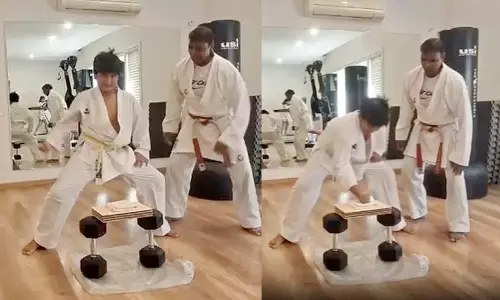 Allu Arjun’s Son Ayan Begins Martial Arts Training